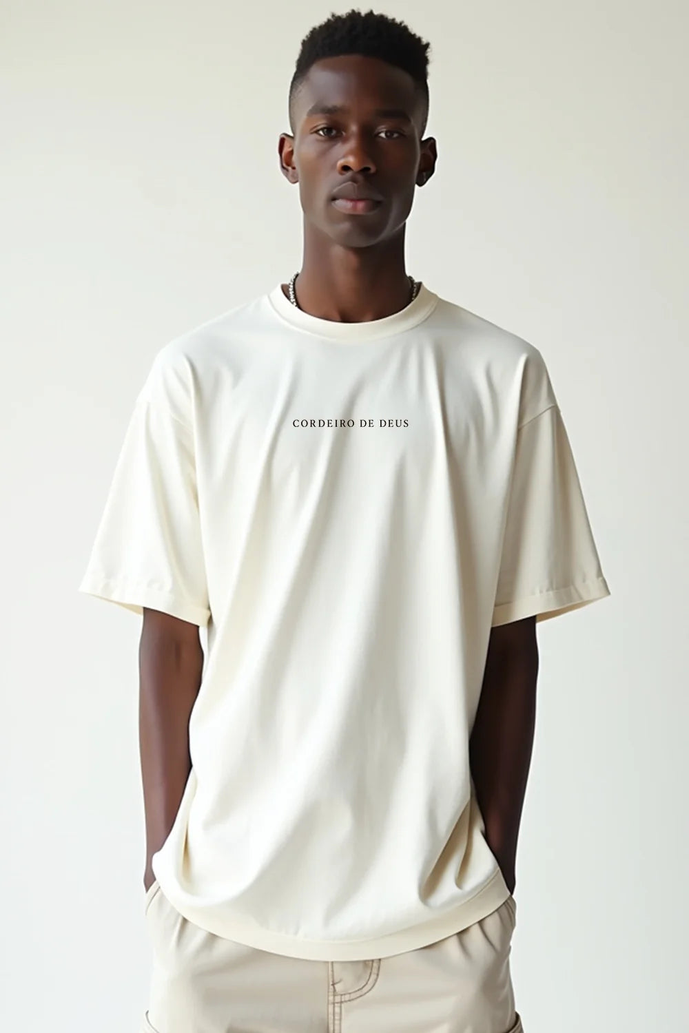 Camisa Oversized Cordeiro de Deus