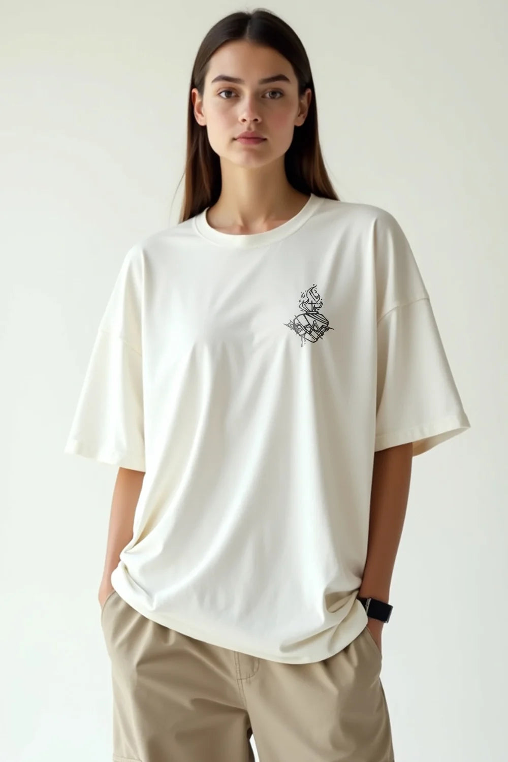 Camisa Oversized Crucificação