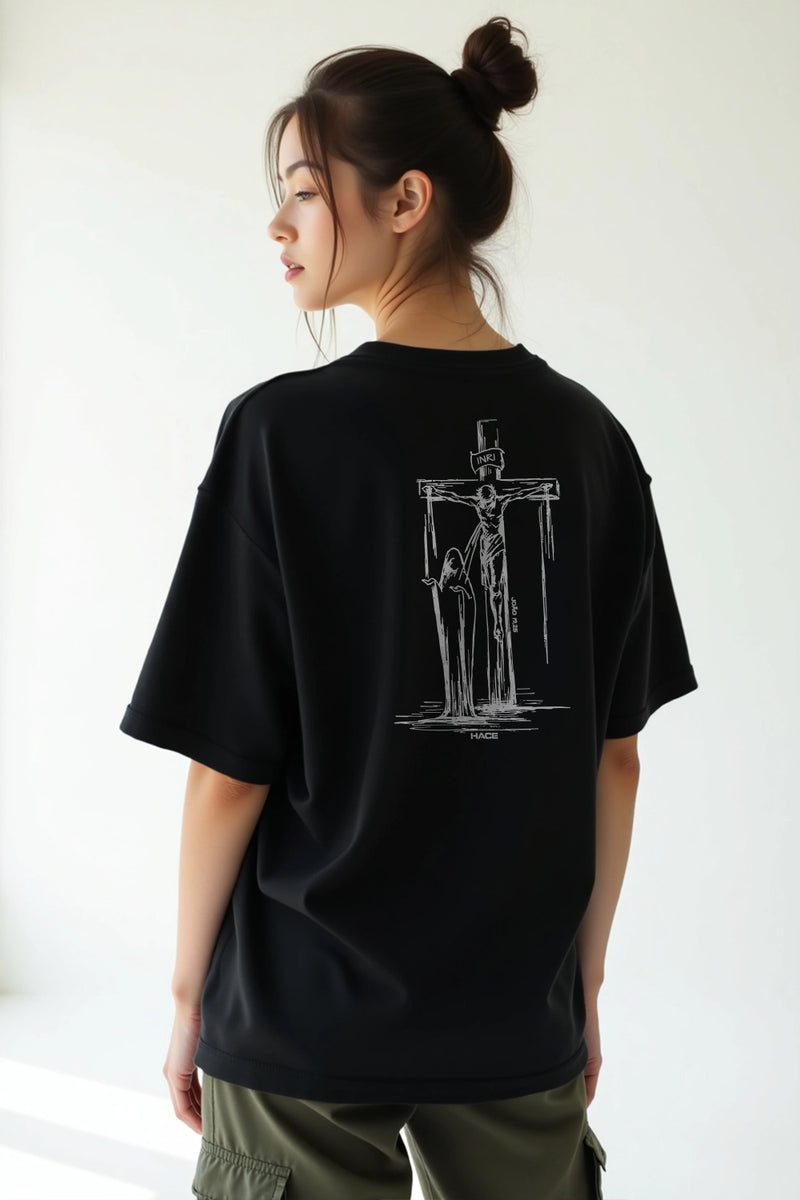 Camisa Oversized Crucificação