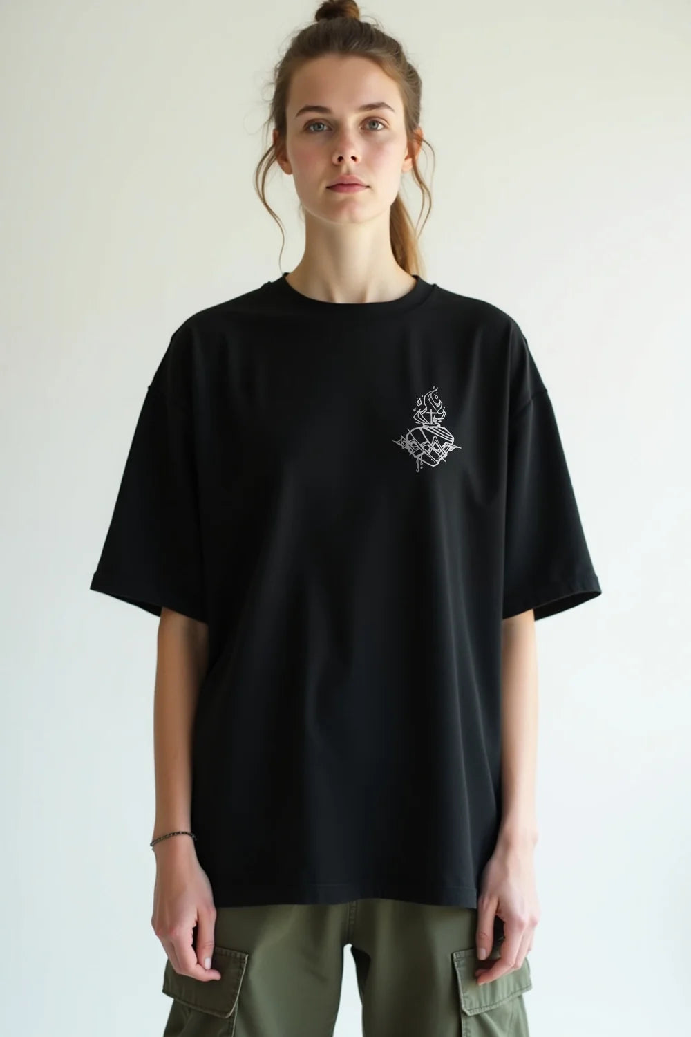 Camisa Oversized Crucificação