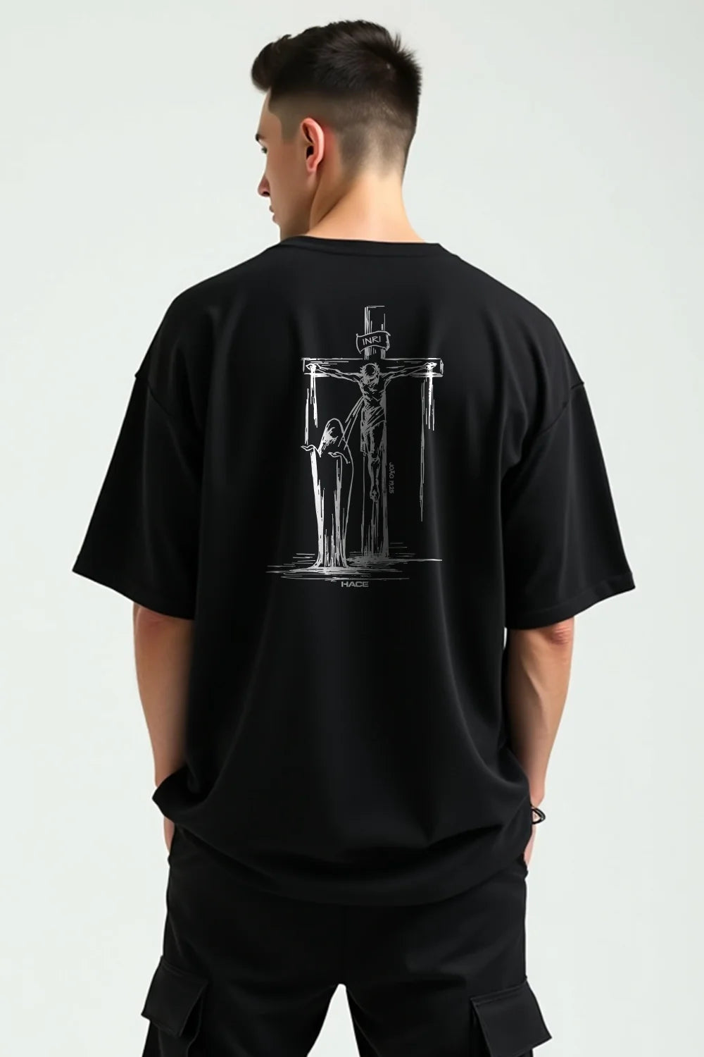 Camisa Oversized Crucificação