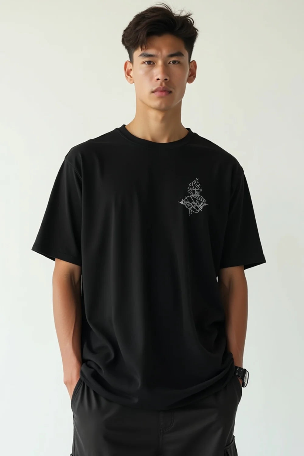 Camisa Oversized Crucificação