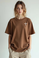 Camisa Oversized Deus é Minha Força