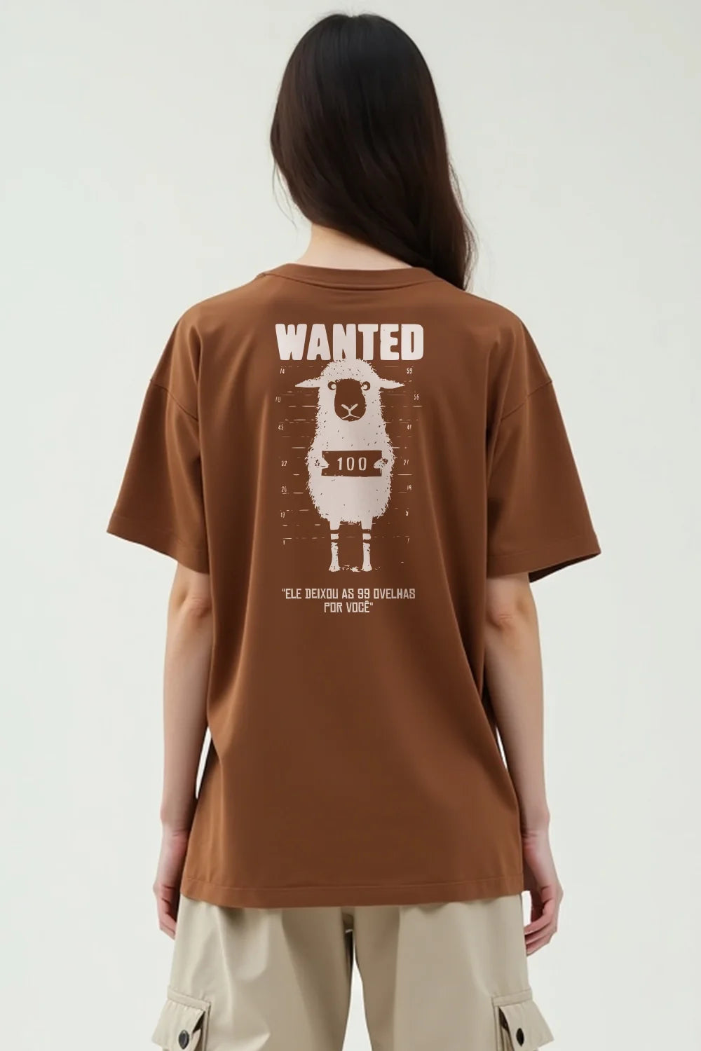 Camisa Oversized Ovelha #100