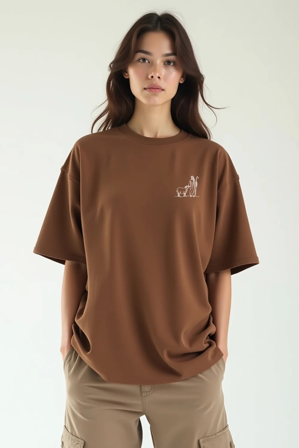 Camisa Oversized Ovelha #100
