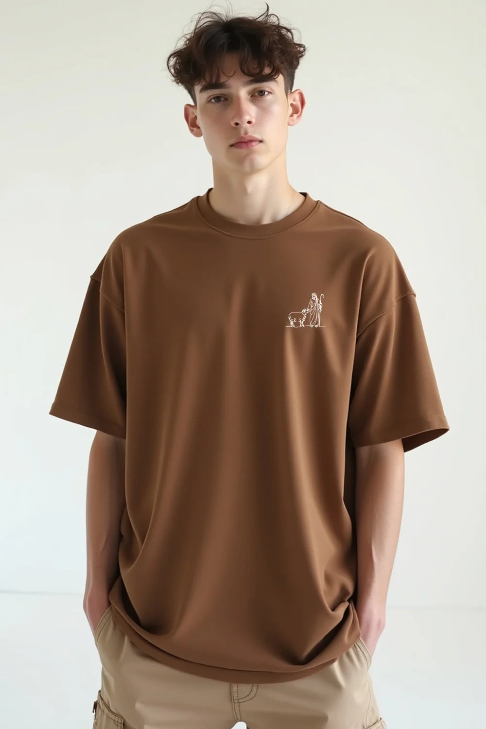 Camisa Oversized Ovelha #100