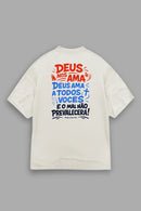 Camisa Oversized Papa Leão