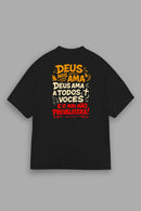 Camisa Oversized Papa Leão