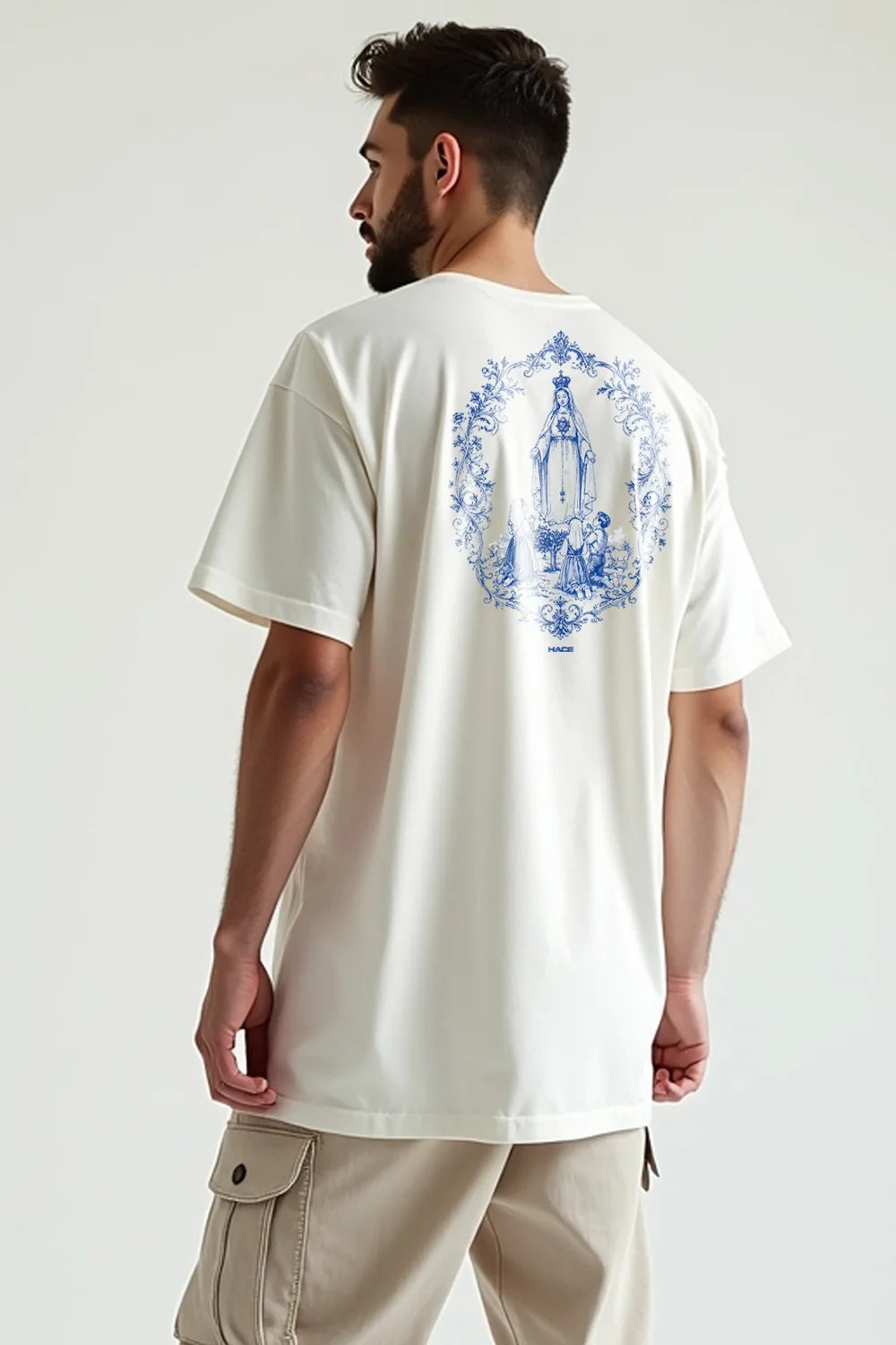 Camisa Oversized Rogai por Nós