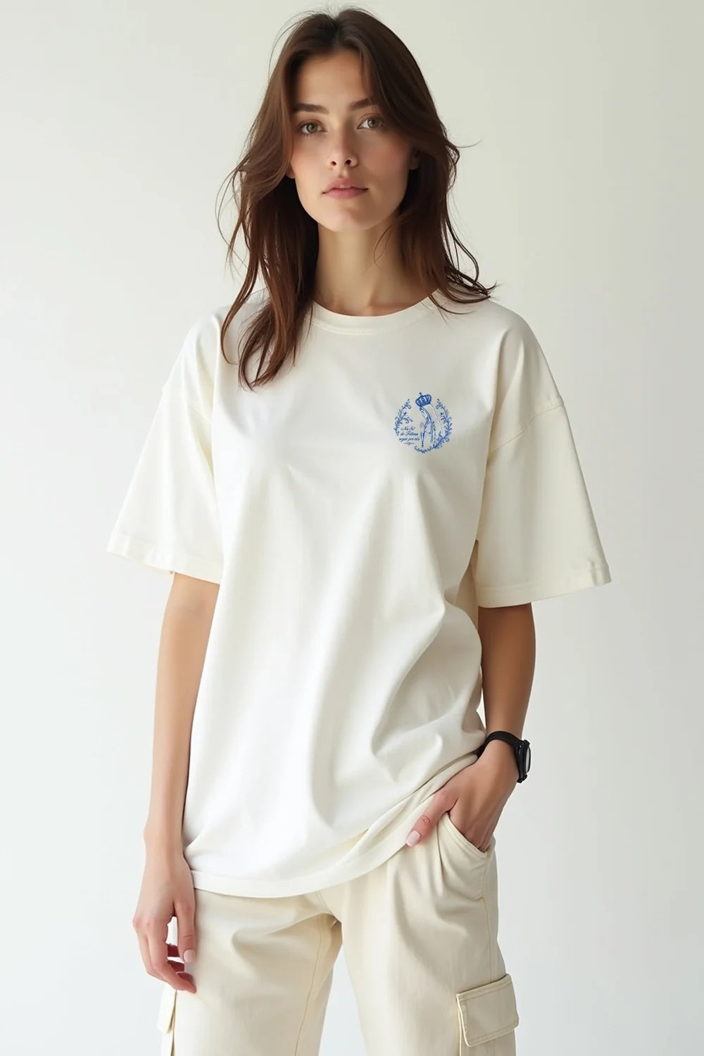 Camisa Oversized Rogai por Nós