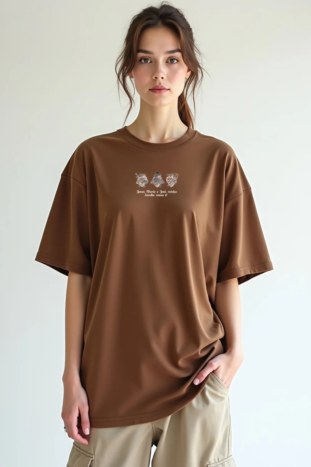 Camisa Oversized Sagrada Família