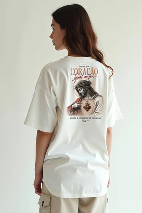 Camisa Oversized Sagrado Coração