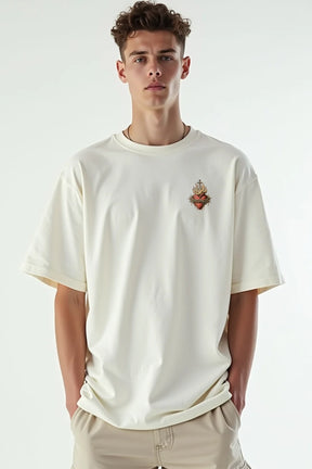 Camisa Oversized Sagrado Coração