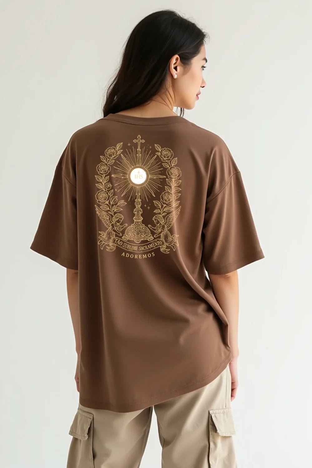 Camisa Oversized Santo Sacramento