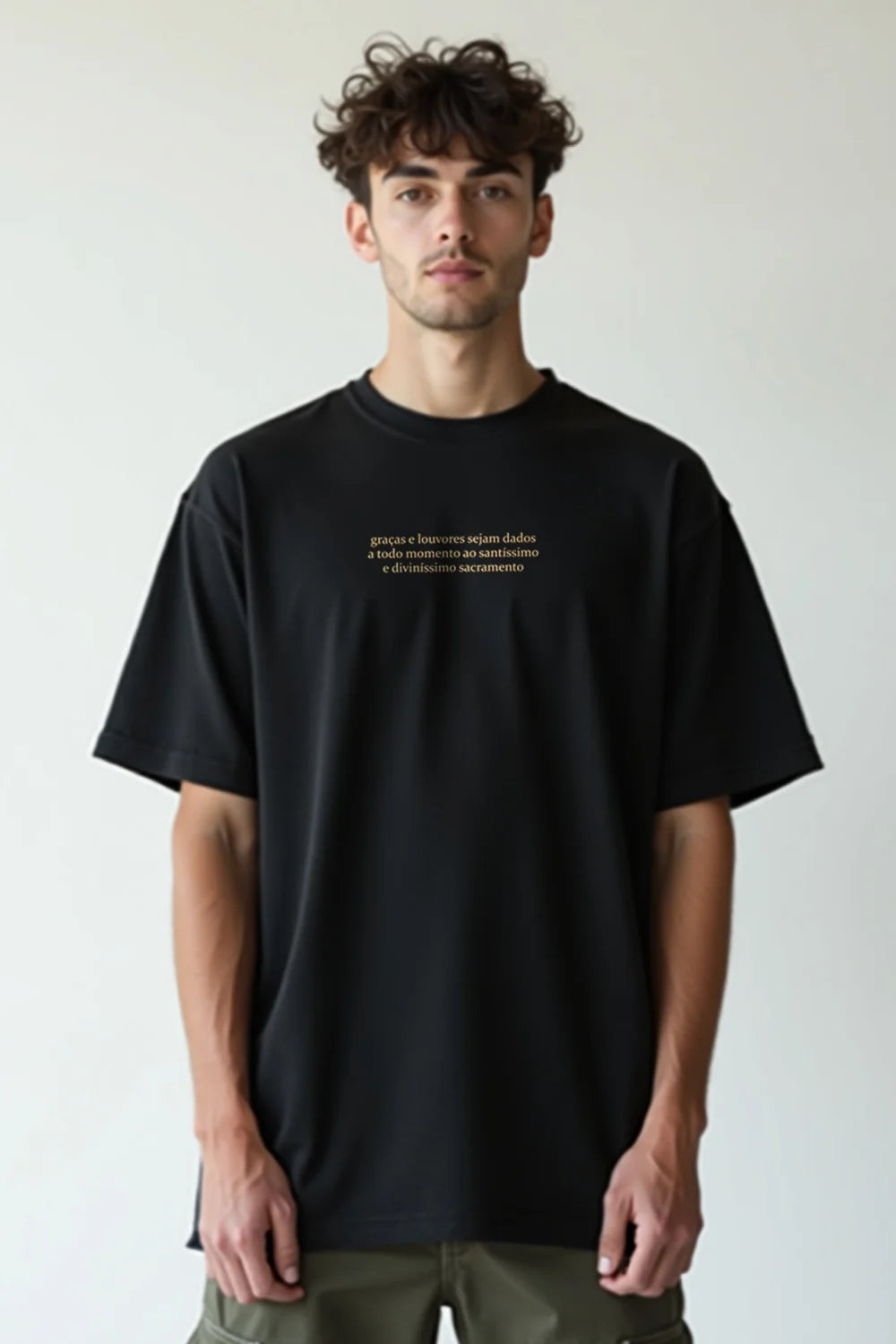 Camisa Oversized Santo Sacramento