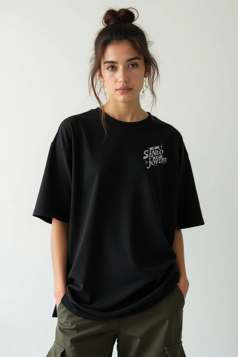 Camisa Oversized Ser Santo
