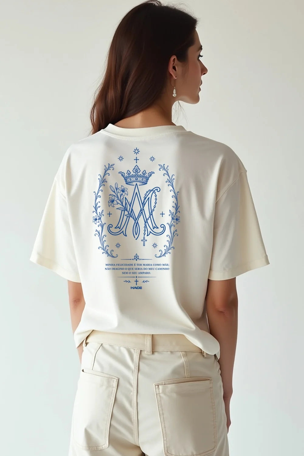 Camisa Oversized Sob Teu Amparo