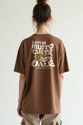 Camisa Oversized Vale o Preço