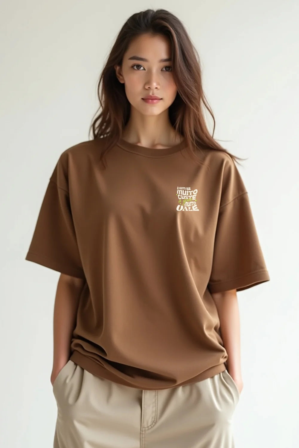 Camisa Oversized Vale o Preço